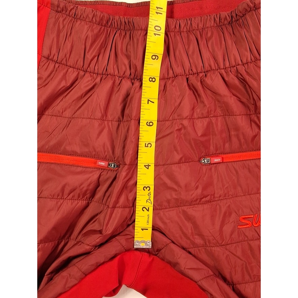 Swix Womens Swix Women's Horizon Insulated Ski Pants Red Size Medium Quilted - Picture 5 of 15
